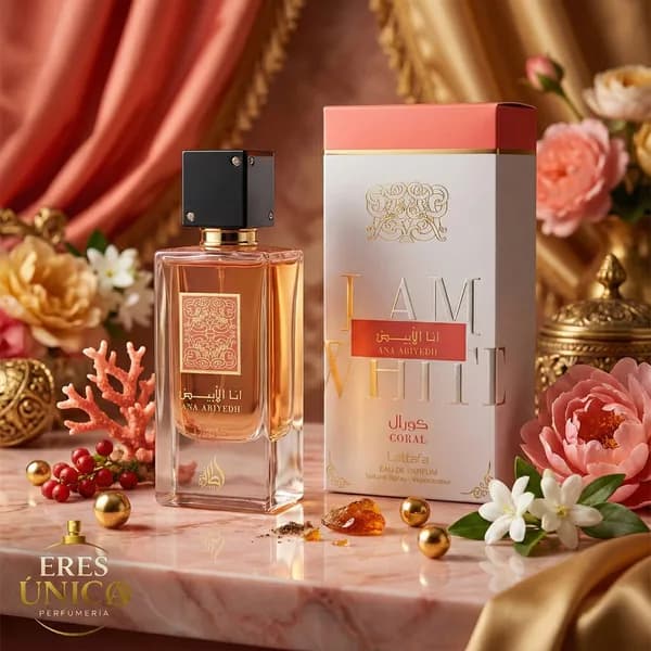 ANA ABIYEDH CORAL de Lattafa - Perfume árabe Floral Frutal Oriental