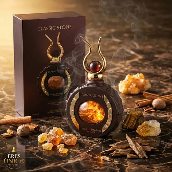 CLASSIC STONE de Niche Emarati - Perfume árabe Oriental Especiado / Amaderado