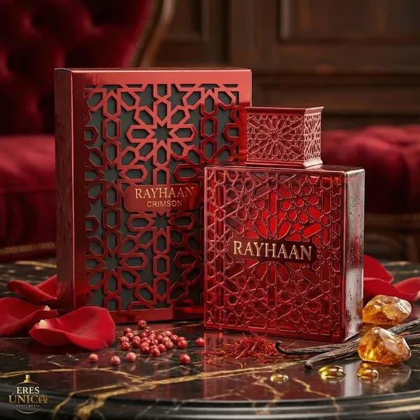 CRIMSON de Rayhaan - Perfume árabe Oriental Especiado