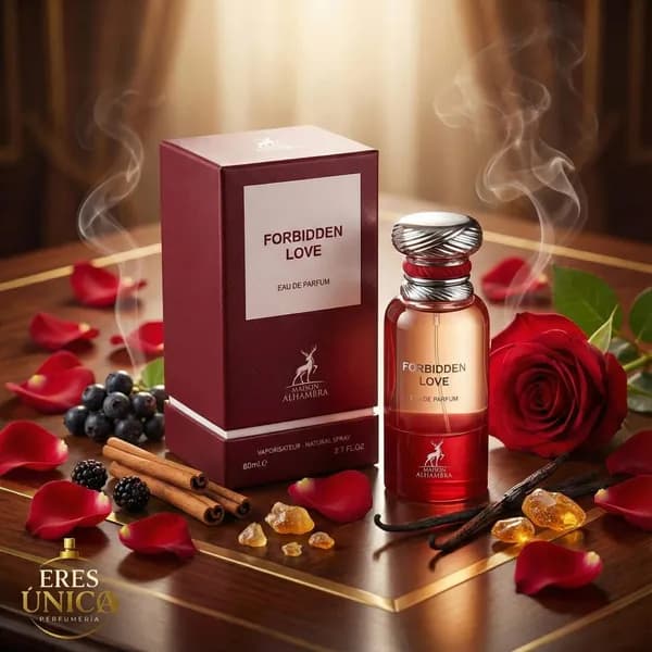 FORBIDDEN LOVE de Maison Alhambra - Perfume árabe Oriental Floral Gourmand