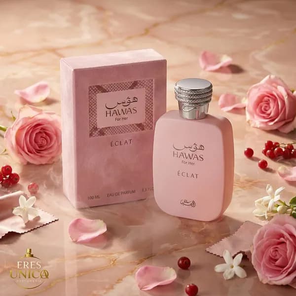 HAWAS ÉCLAT FOR HER de Rasasi - Perfume árabe Floral Frutal Oriental
