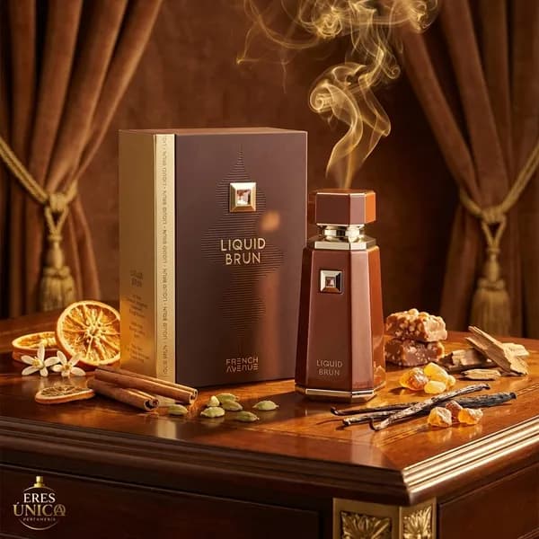 LIQUID BRUN de French Avenue - Perfume árabe Oriental Especiado / Amaderado Gourmand