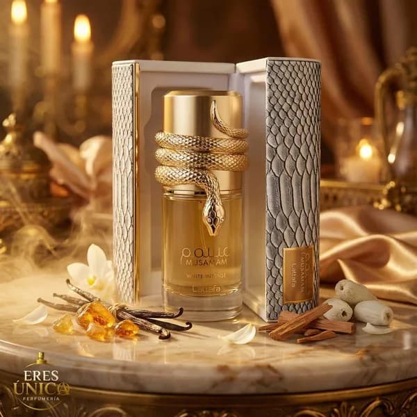 MUSAMAM WHITE INTENSE de Lattafa - Perfume árabe Floral Tropical / Oriental