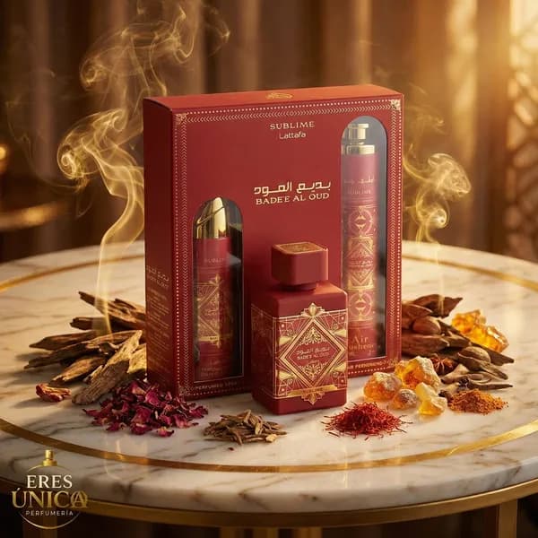 PACK BADE'E AL OUD SUBLIME de Lattafa - Perfume árabe