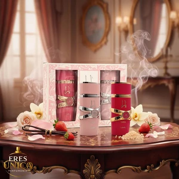 PACK YARA ROSA Y YARA CANDY de Lattafa - Perfume árabe