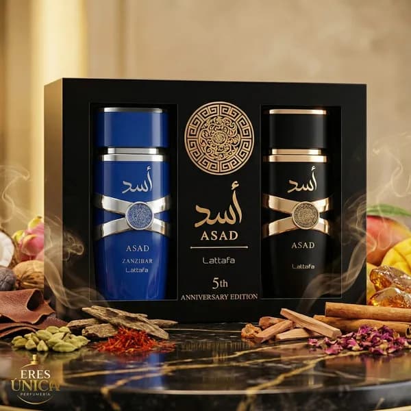 PACK ASAD 5TH ANNIVERSARY EDITION de Lattafa - Perfume árabe