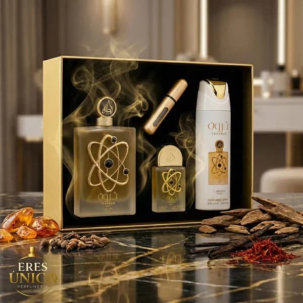 PACK THARWAH GOLD de Lattafa Pride - Perfume árabe