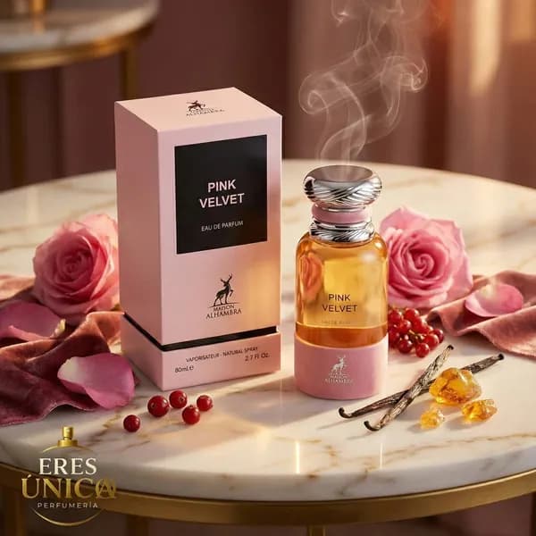 PINK VELVET de Maison Alhambra - Perfume árabe Floral Oriental / Rosa Amaderada