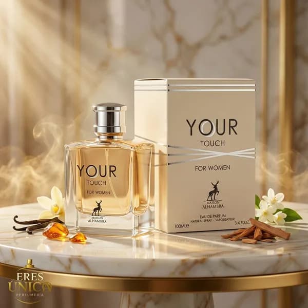 YOUR TOUCH FOR WOMEN de Maison Alhambra - Perfume árabe Floral Frutal / Oriental Suave