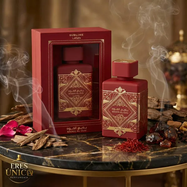 BADE'E AL OUD SUBLIME de Lattafa - Perfume mujer Floral Frutal / Oriental árabe