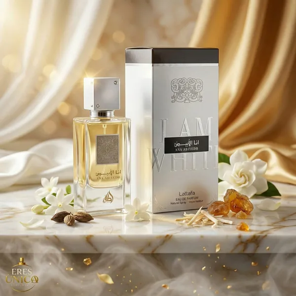 ANA ABIYEDH BLACK de Lattafa - Perfume unisex Ambarino Oriental Suave árabe