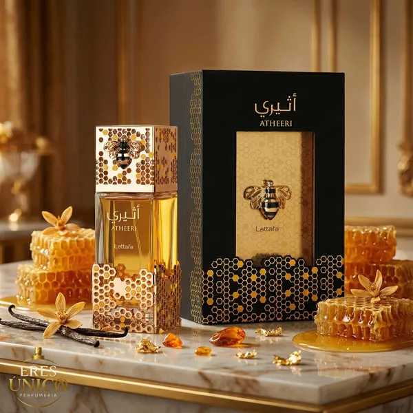 ATHEERI de Lattafa - Perfume mujer Floral Gourmand árabe