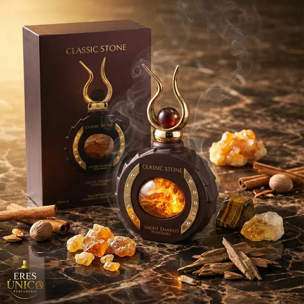 CLASSIC STONE de Niche Emarati - Perfume hombre Oriental Especiado / Amaderado árabe