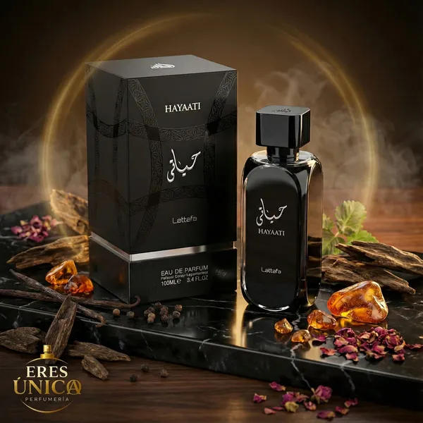 HAYAATI de Lattafa - Perfume hombre Oriental Aromático Amaderado árabe