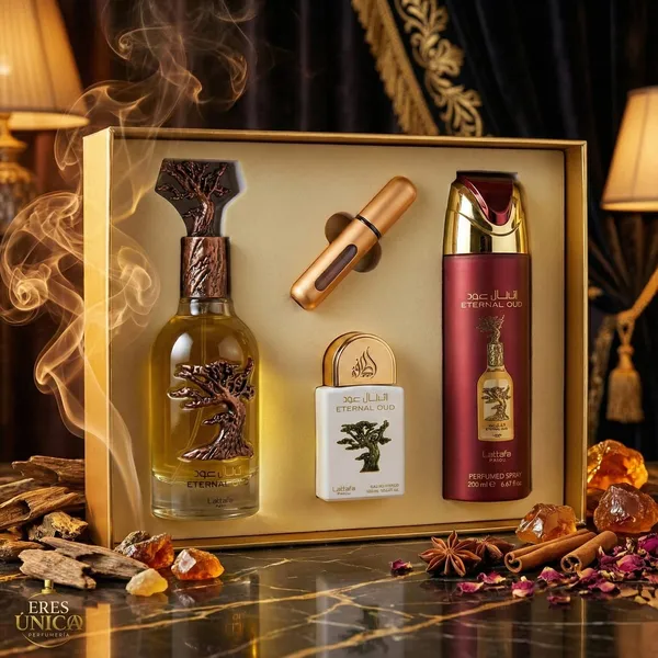PACK ETERNAL OUD de Lattafa Pride - Perfume unisex  árabe
